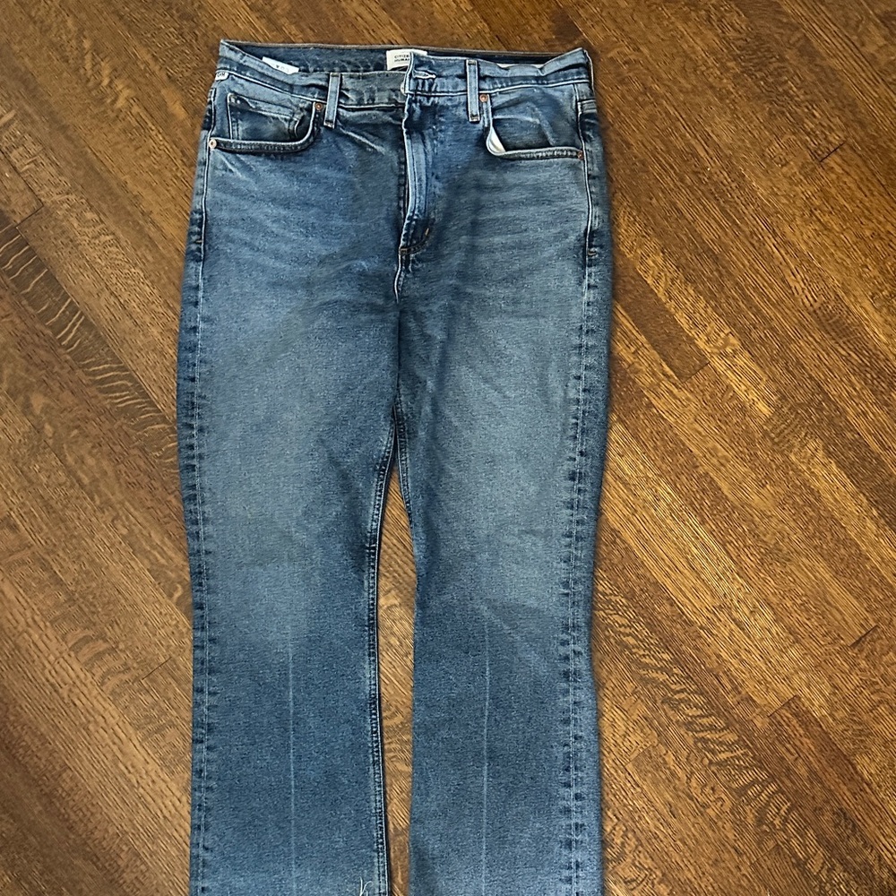 Citizens Of Humanity Dark Blue Straight Jeans